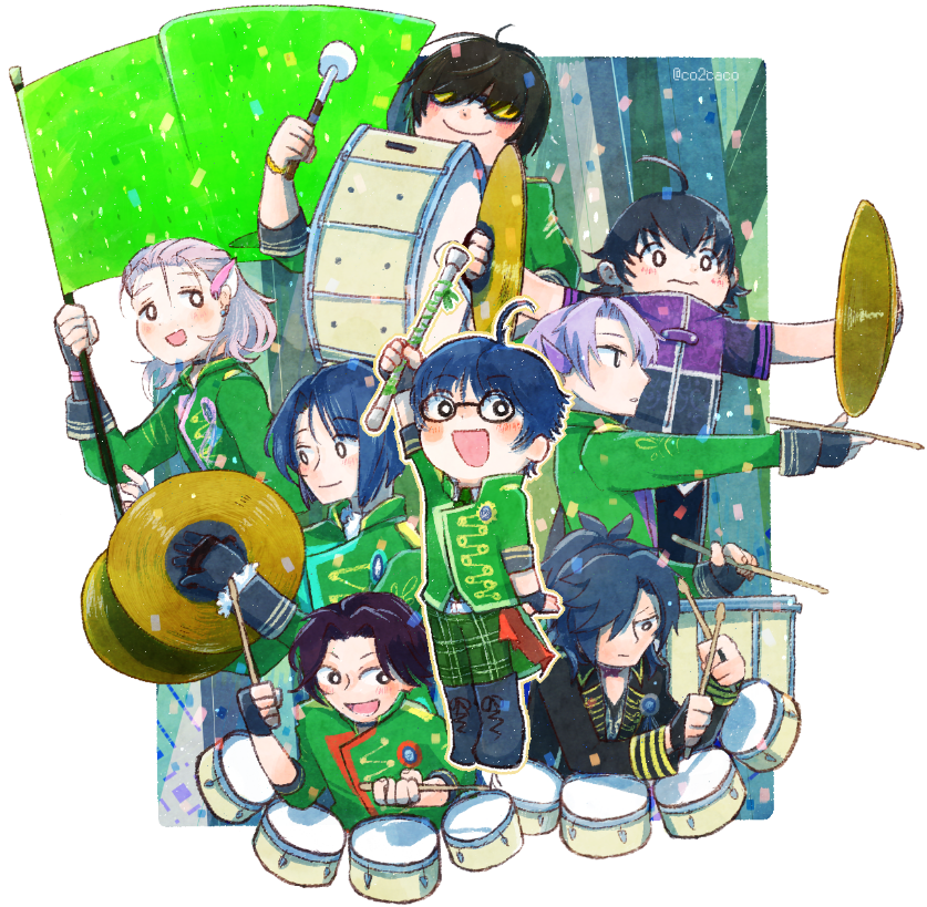 「今年は例年より枚数少なかったけど一枚一枚の描きこみは増えたな～という印象でした。」|復活のコードリ🍅のイラスト