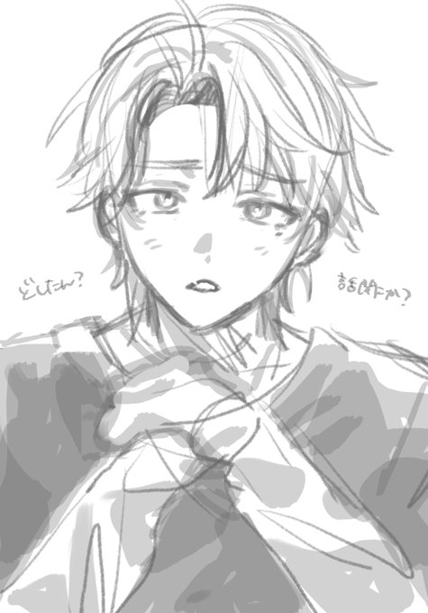 年末で体力が尽きてまともな絵がない 落書きを描き納めということにします 
