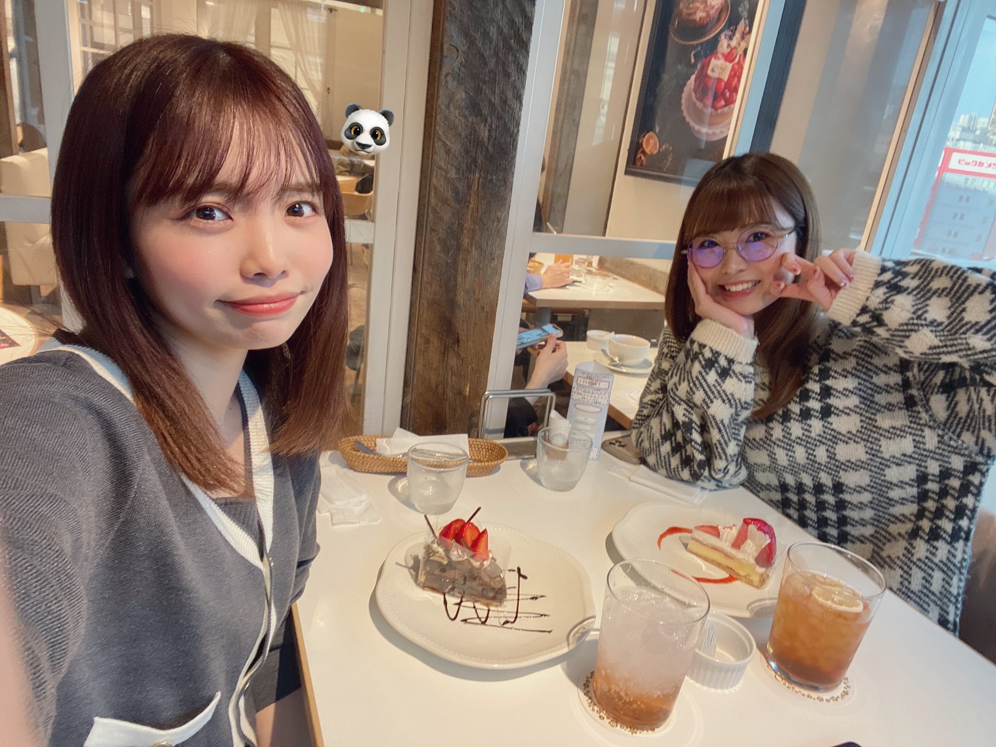 HKT48【渕上舞＆中西智代梨】桜みんなで食べた★外付特典★生写真★10点セット Amazon.co.jp: HKT48渕上舞中西智代梨桜、みんなで食べた外付