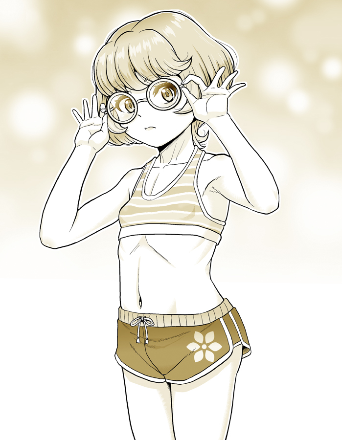 #眼鏡・短髪プリキュア 
なんか魅力的なワードを見かけたので 