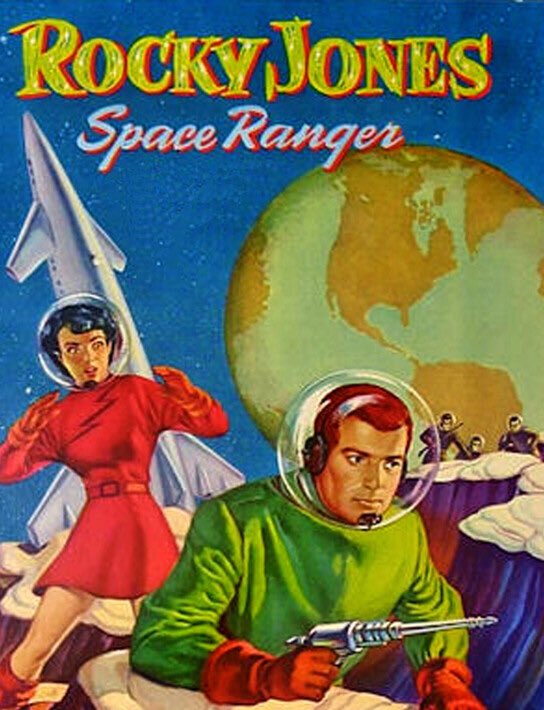 SaveRedlandLibr's tweet photo. 12noon TODAY on @TalkingPicsTV 

The 1956 #SciFi film🎥 “Menace from Outer Space” directed by #HollingsworthMorse &amp; written by #WarrenWilson

Comprises 3contiguous episodes of the TV series📺 “Rocky Jones, Space Ranger”.

 🌟#RichardCrane #ScottyBeckett #SallyMansfield https://t.co/I3RTgNAl26