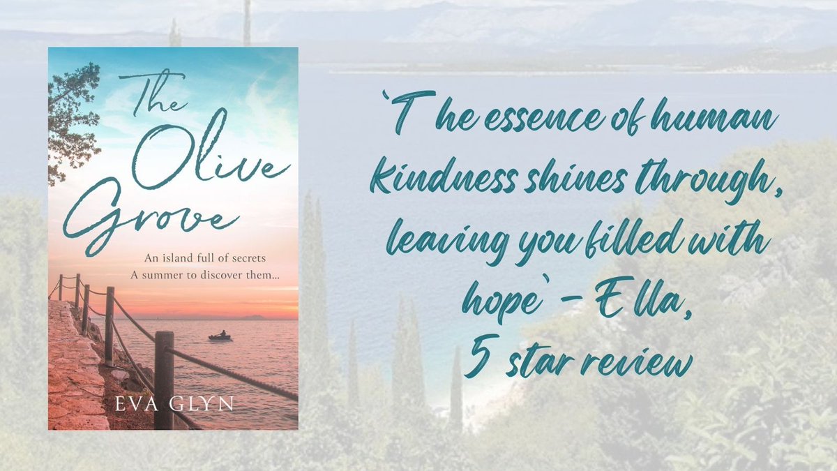 JaneCable's tweet photo. The Olive Grove is just #99cents in the USA and Canada at the moment, so it's the perfect time to take a virtual trip to gorgeous #Croatia as Antonia and Damir try to rebuild their lives:
https://t.co/YU2pVSTUUG
#amreading #NewBeginnings #WeekendBook https://t.co/uEArDytpYB