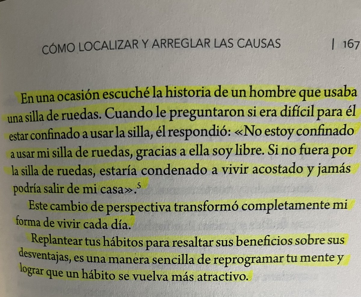 Tomado de #HabitosAtomicos “Hábitos Atómicos” de <a href="/JamesClear/">James Clear</a> #nocomments Cambia tus perspectivas, cambia tu visión, mira el vaso medio lleno en tu vida #HappyNewYear2024