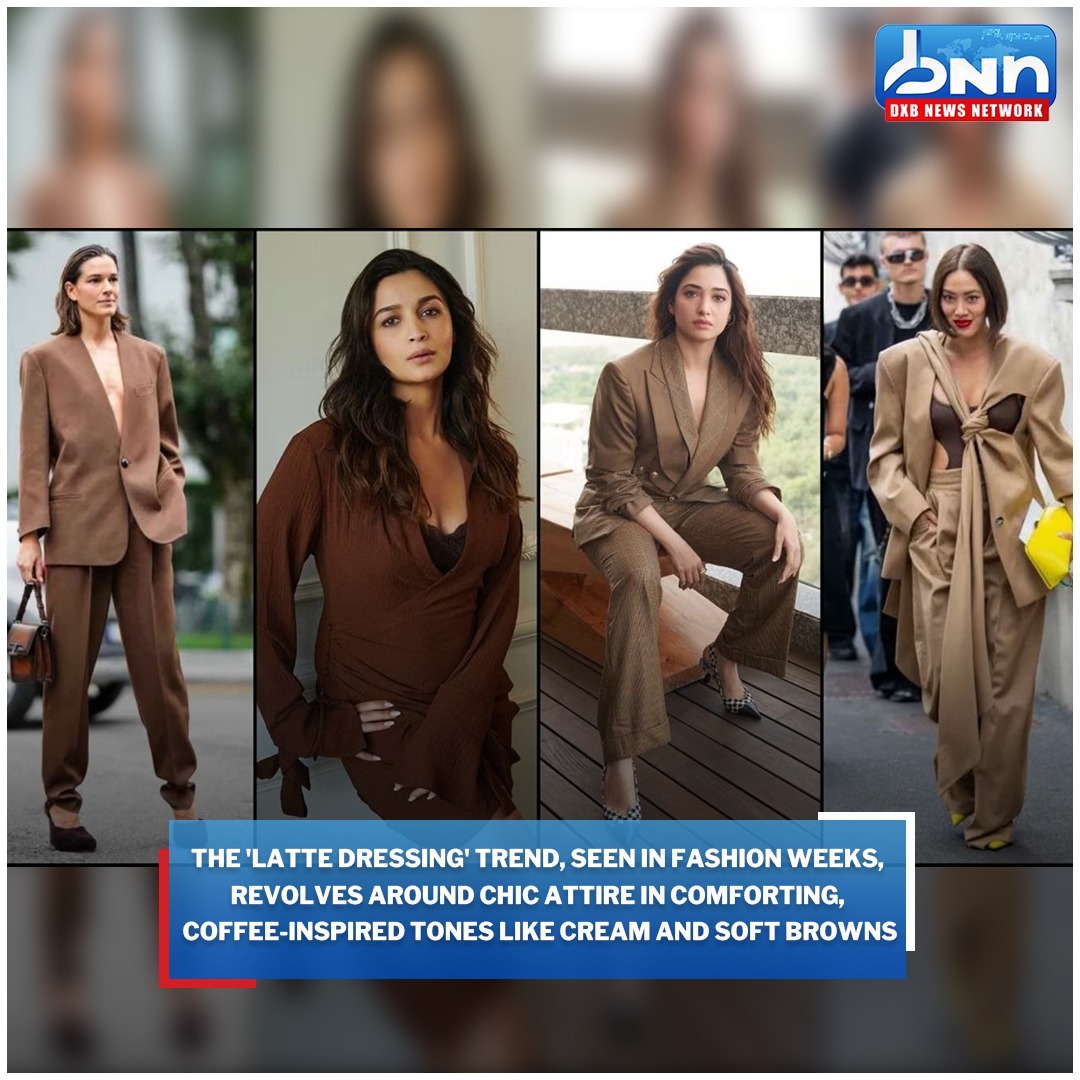 Explore 'latte dressing' in recent street-style trends.
.
Read Full News: dxbnewsnetwork.com/explore-latte-…
.
#LatteDressingSensation #FashionTrends2024 #QuietLuxuryStyle #EarthlyElegance #ChicBrownHues #dxbnewsnetwork #breakingnews #headlines #topstories #trendingnews #dxbnews #dxbdnn