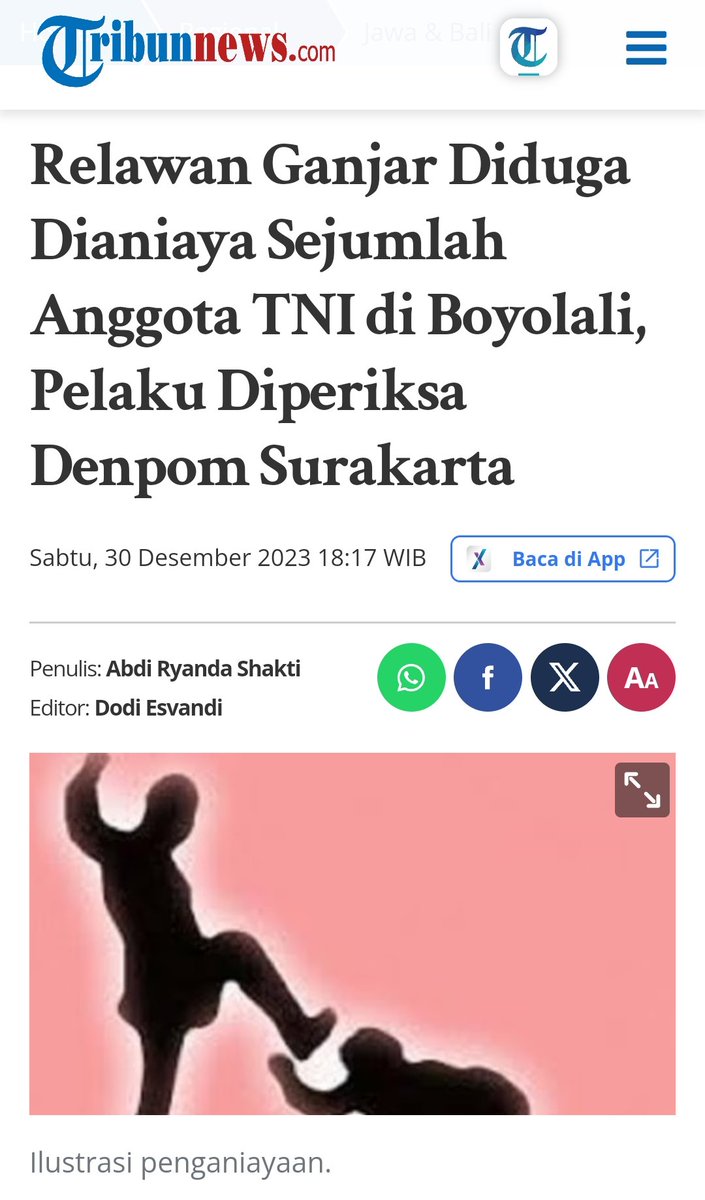 Lagi diperiksa pelakunya.. 

Ini bukan hanya karena mereka relawan Ganjar, tapi rakyat tidak sepantasnya diperlukan seperti "binatang" begitu!!
