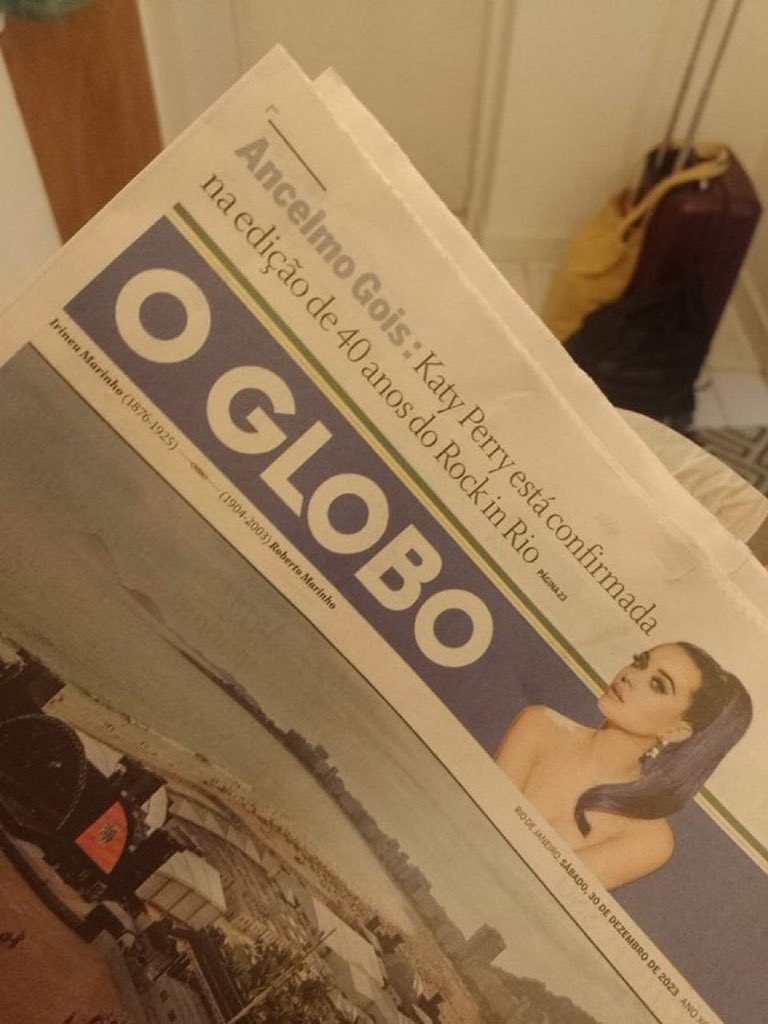 portalkatyperry's tweet photo. QUEM EU VEJO NA GRADE? De acordo o Jornal “O Globo Rio” Katy Perry está confirmada como uma das atrações do Rock In Rio 2024. https://t.co/HJ9nD2lJRB