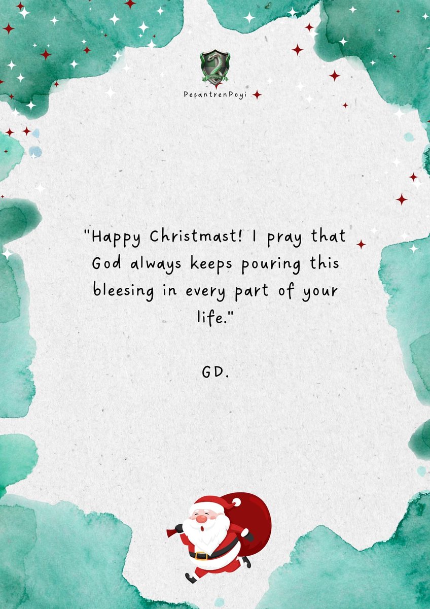 Gemerisik lonceng terdengar mengiringi sebuah bingkisan di depan kediaman <a href="/youtherns/">Maximilien.</a>. 

“Merry christmas! Hoo! Hoo! Hoo!”