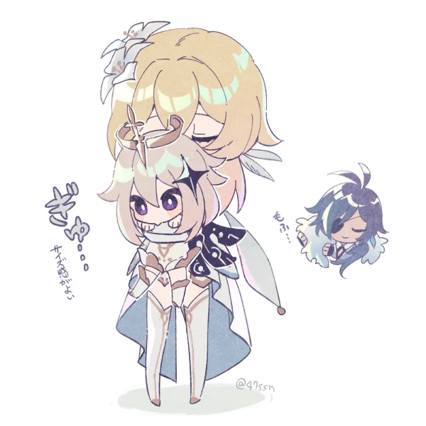 パイモンをちょっと大きめのぬいぐるみ程度のサイズにした人、ありがとう