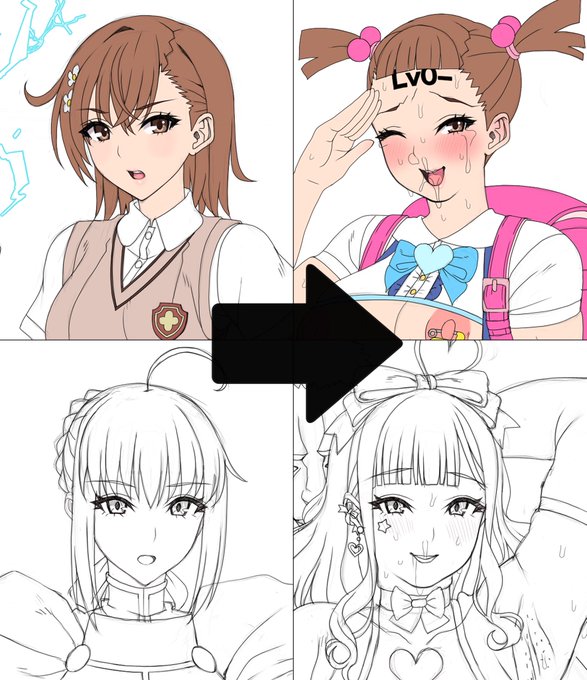 pixivFANBOXで即堕ちヒロインズ 落書きを公開しました! https://t.co/ghdCt40ymG 