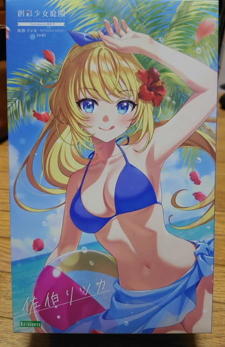 今年最後のブキヤからの配給が届きました 水着です(真冬)