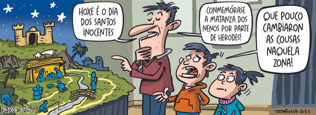 DavilaOBicheiro's tweet photo. Inocentes #humorgalego #humor #davila #obichero https://t.co/K7esJ3QQoa
