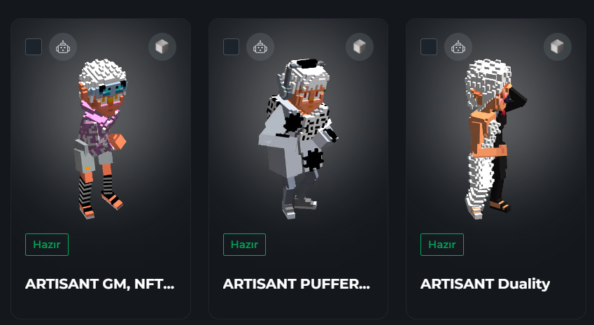 artisantnft's tweet photo. Hey fam ⚡️ We're crafting some @TheSandboxGame NFT wearables based on ARTISANT fashion art 

Your NFTs -> wearbles = more utility and fun 💯

❤️ and RT if you wish to get one of those magical NFTs  airdrop