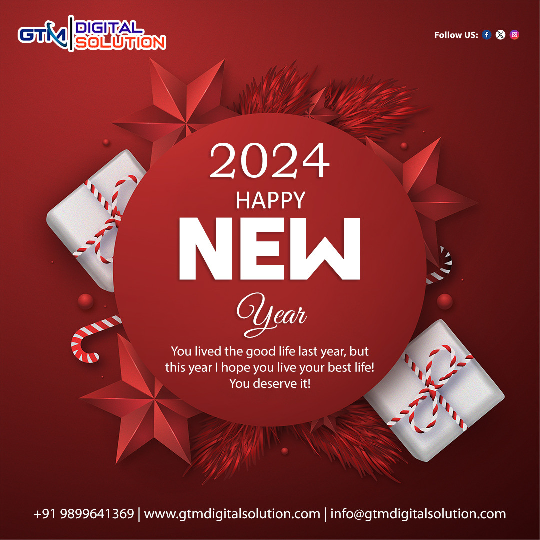 gtmsolution1's tweet photo. 🌟Happy New Year 2024 🎊 
Here's to new beginnings, joy, success, and  lasting connections! May this year be filled with love, laughter, and  unforgettable moments. 🌟 Cheers to a fantastic 2024! 🥂 
.
#GTMdigitalsolution  #GTM #newyear #happynewyear2024 #2024celebration https://t.co/djbwjRaiJJ