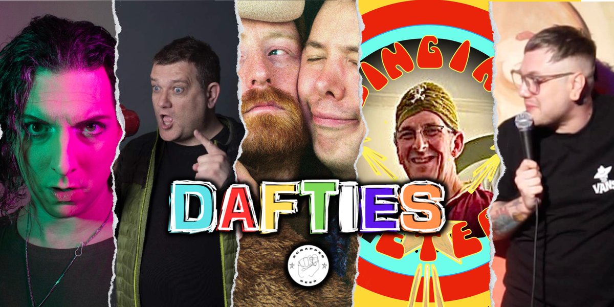 Some line-up already with a couple more still to announce! DAFTIES. At @StandNewcastle. Sunday 14th January. @destructo9000, @Thegavinwebster, Jack and Sam, Singing Peter and @SiBeckwith. Get your tickets from The Stand's website NOW!