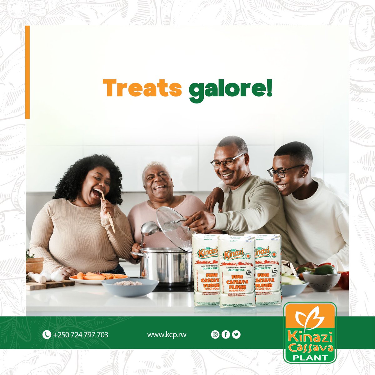 KinaziLtd's tweet photo. Why get it from elsewhere when you could just make it at home! So, what Kinazi Cassava Flour treats are you making today?
#KinaziCassavaFlour #YourGoToFlour #RwoX #RwOT https://t.co/0lD76nlxJ7