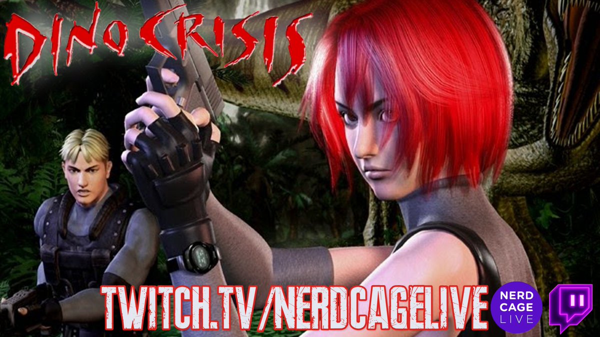 Today from 4pm to 8pm ET We Will Be Stepping Into The Shoes of Regina and Fighting Off Dinosaurs as We Begin Our Playthrough of Dino Crisis!! @nerd_cage @SaintGOfficial Twitch.tv/NerdCageLive youtube.com/@nerdcageliveg…