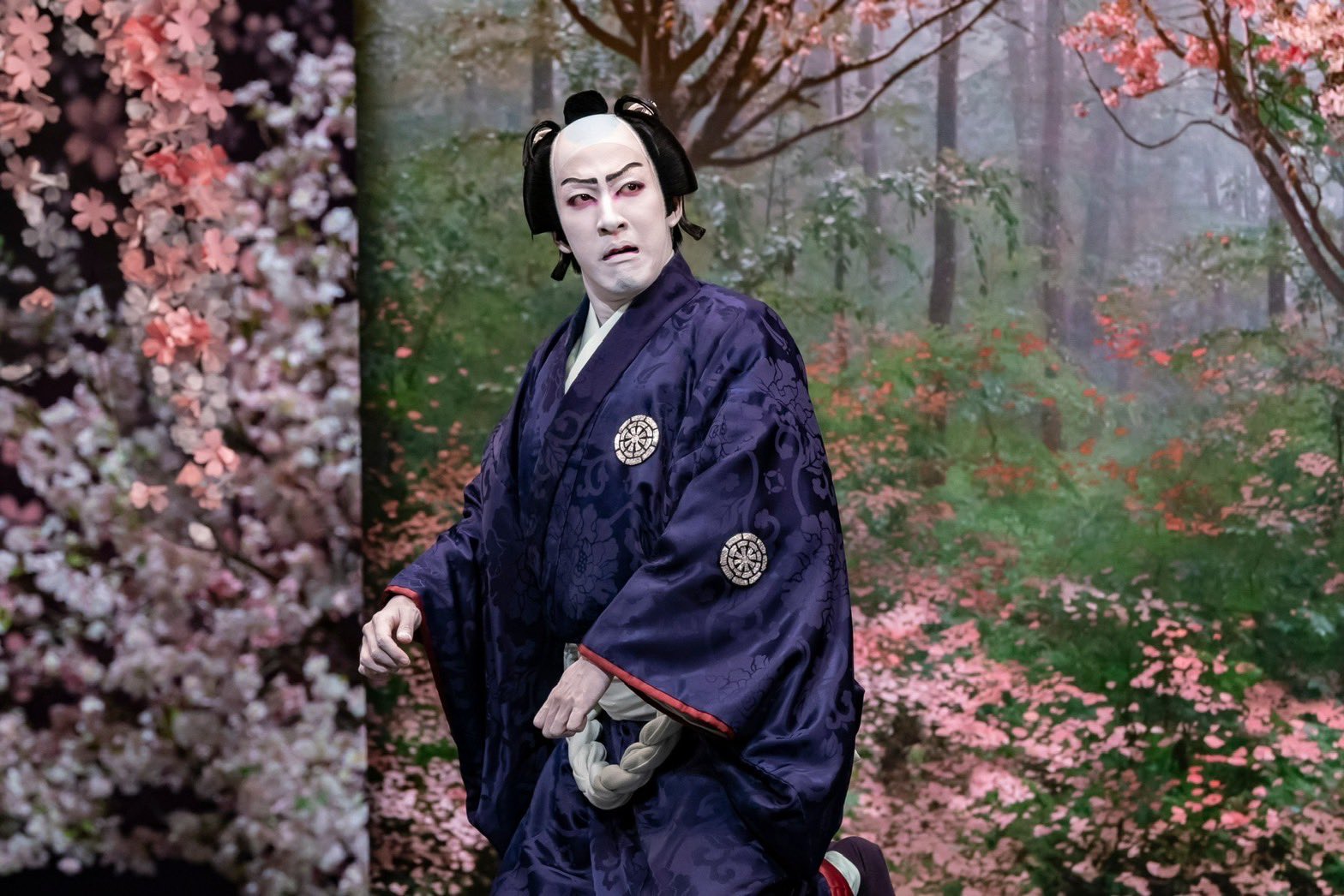 能寿賀多 大型本 昭和50年 観世左近 芸艸堂 能面 お能