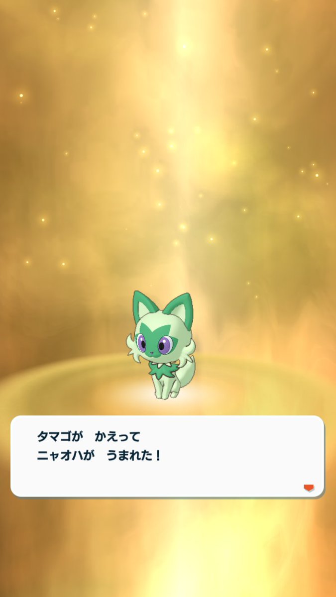 12345s_pokemon's tweet photo. https://t.co/ZP4yvjaS9c #ポケマスEX振り返り 
ニャオハの卵実装！色違いも出て嬉しい年でした！
マスカーニャのマスターバディーズ実装して欲しいです！！
急所確定の���リックフラワーをシンクロ技か、新しい要素の技で高火力の汎用性ある技だったら良いなと思って��す。 https://t.co/4ObP7O3W5r