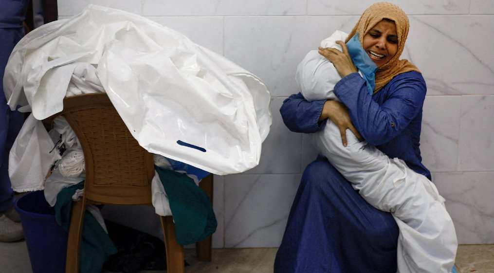 AJEnglish's tweet photo. Israel’s war on Gaza’s children.

— in pictures https://t.co/cFWFIL0iN5 https://t.co/zDQDBWHmut