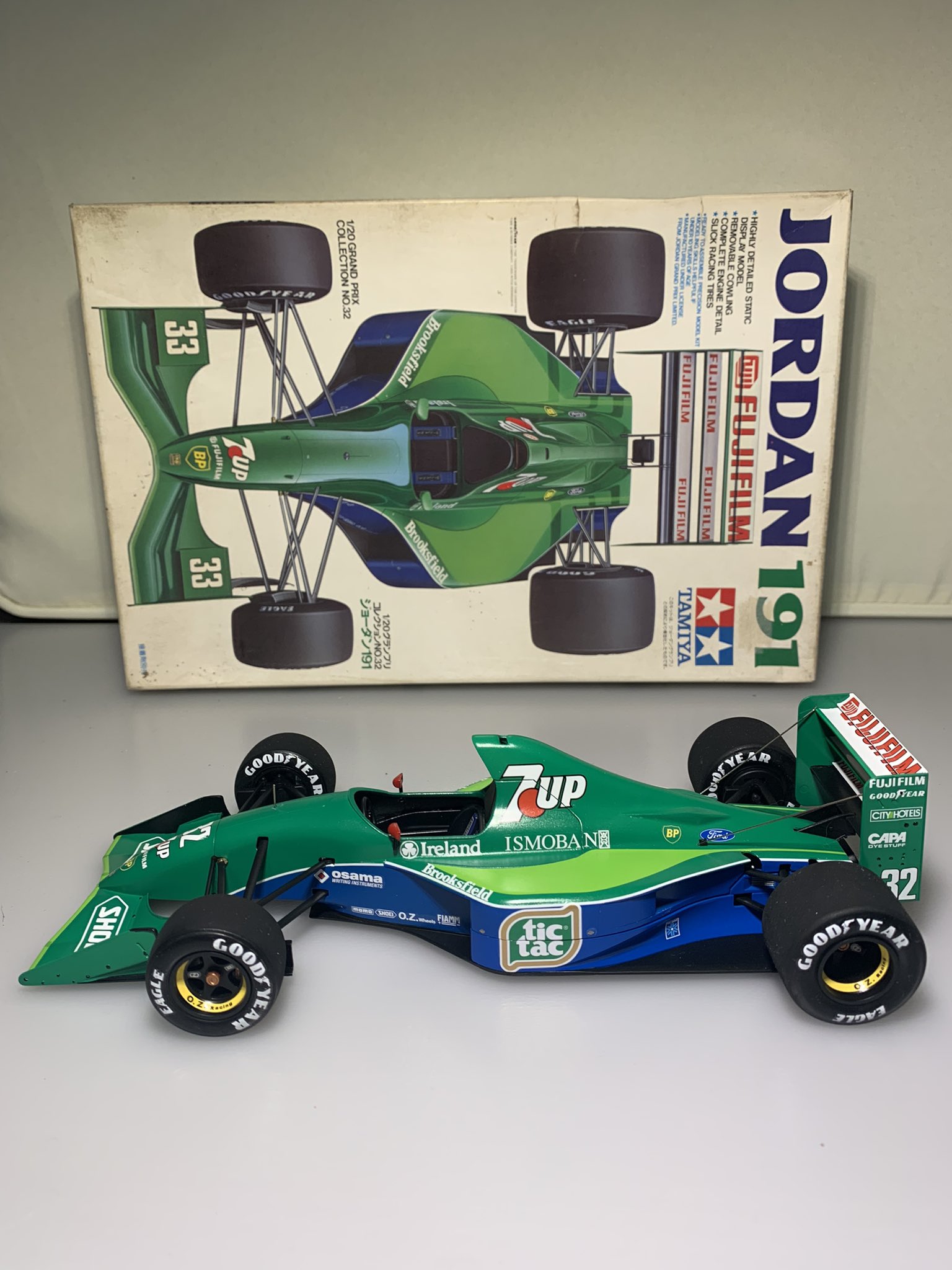 ビッグスケールF1コレクション デアゴスティーニ ジョーダン191