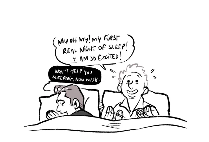 They have to sleep now  #GoodOmens