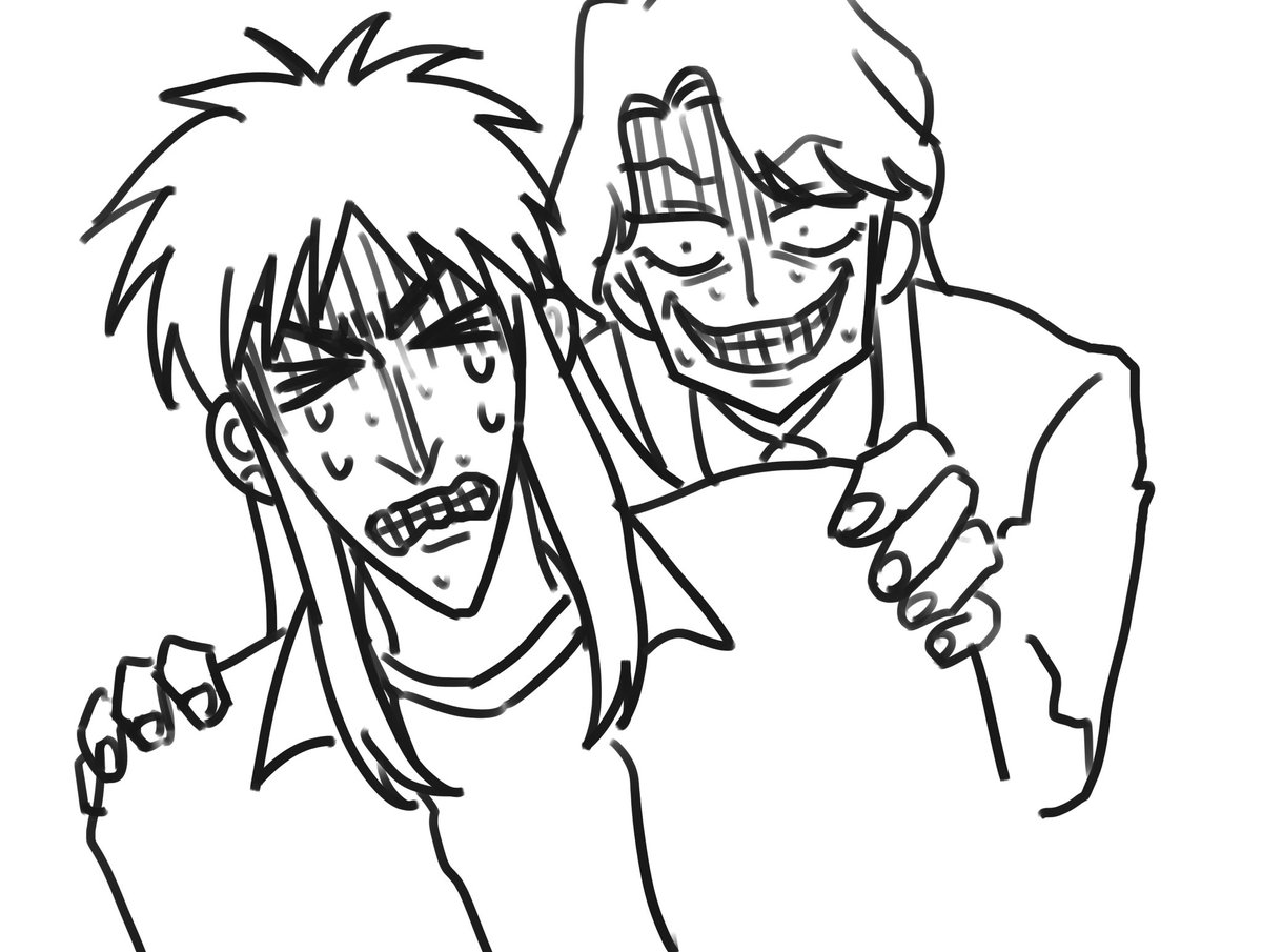 今日はたくさん一条を描きました 黒崎はうろ覚えすぎて全然似なかったです 無念