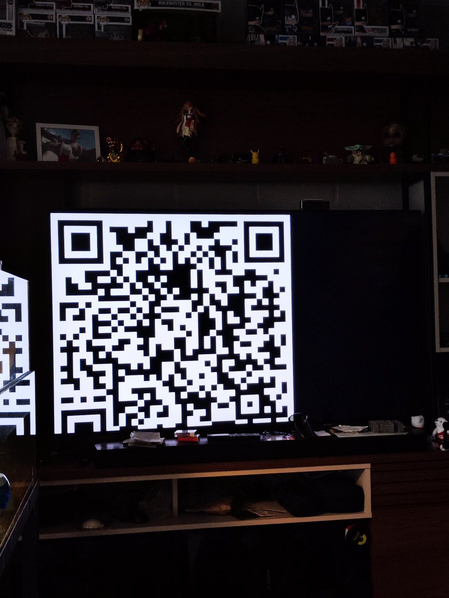 SteffiAndreaa's tweet photo. @Zapping_Chile hola, tengo problemas con la aplicación en la tele.
Desde anoche no se ve nada y hoy intenté desinstalando la app pero me muestra un QR gigante https://t.co/tOwB0isJJ2