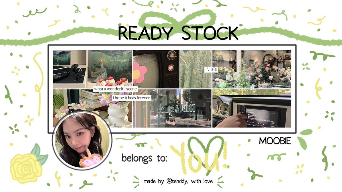tehddy's tweet photo. help rt please! thank you 🤍

hi! aku bawa ready stock layout moodboard isa stayc 🍏☀️ harga: 4.5K, dapet ava png only. bisa replace text &amp; add nick di ava (+1K)! bisa langsung dm untuk take yaa 🎀

#zonauang #zonaba https://t.co/5zbH7Y08PC