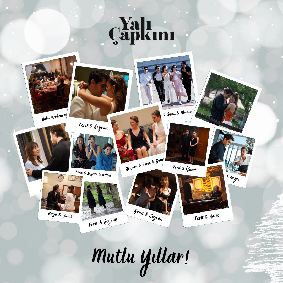 yalicapkinidizi's tweet photo. Sizin favori 2023 Yalı Çapkını anınız hangisi? 💗⁠
Tüm herkesin yeni yılı kutlu olsun! 🎄⁠
⁠
#YalıÇapkını bir @OGMPictures yapımıdır. https://t.co/VkhJFeavFp
