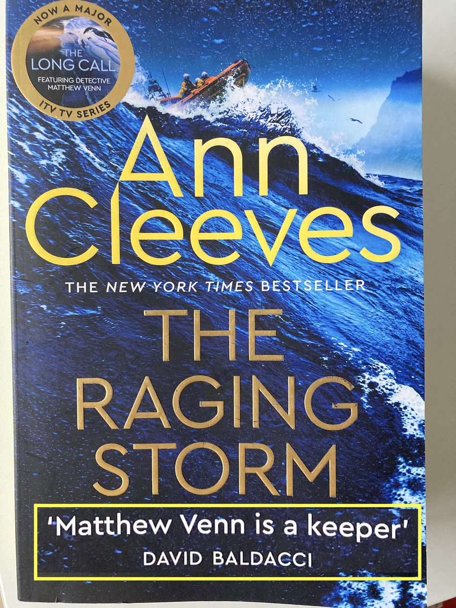 So disappointed. Read the whole book & no hint of a football match anywhere!!! False advertising. Get Matthew Venn to start an investigati… So sorry, @AnnCleeves. I don’t know how the drummer was allowed near this account. Consider him jettisoned into Scully Bay! Great book!