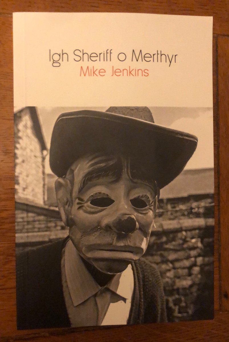 What a cracking cover! It just stares out at you, follows you round the room etc. It is also a cracking book full of Merthyr dialect spouted by a stupendous array of characters. Edgy, moving, politically savvy and seriously funny. Stonking!