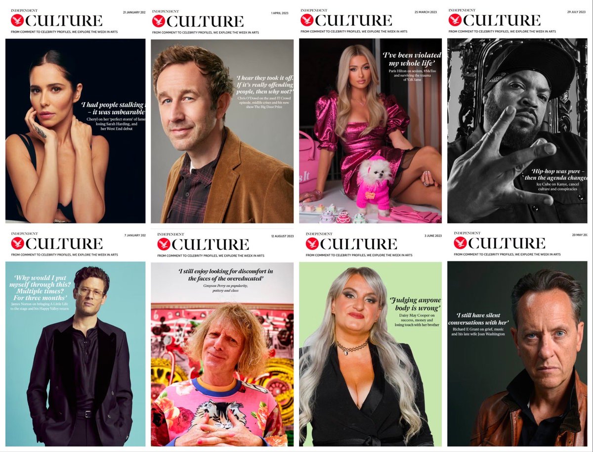 Some of our covers from the past 12 months. Big thanks to all our brilliant writers and editors. independent.co.uk/topic/the-satu…