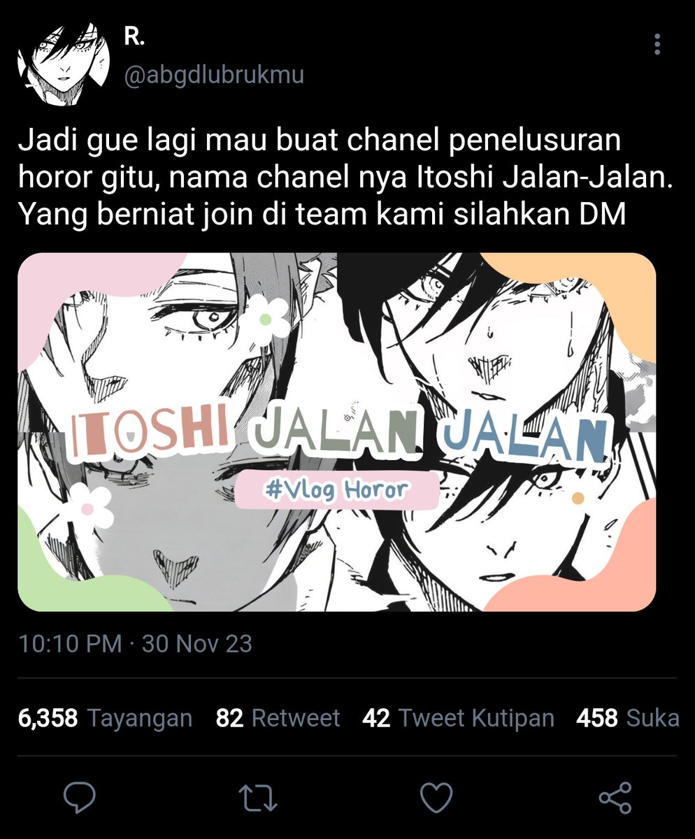 Udinnpetoott's tweet photo. #bllk #blulock Local Short Au
#itoshibrother #Rin #Sae
— Itoshi Jalan-Jalan part 1
Wah Si anak ✨Spesial✨ Rin akhirnya jadi YouTuber horor. Tapi kok... 😭 https://t.co/WwiHvjYA9A