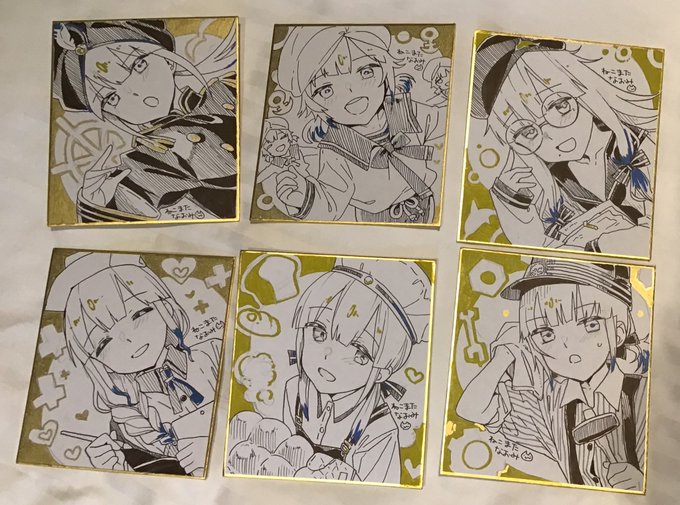 手持ちの金ペンのインクが尽きたので今日ロフトで金マッキーを買っていなかったら危なかったわね… 