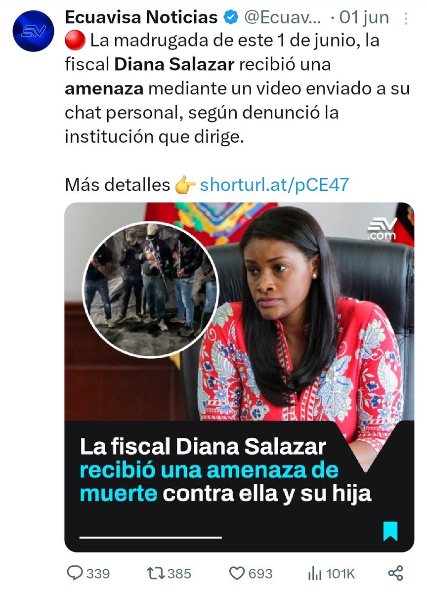 CristianXMS's tweet photo. Auxilio me amenzan de muerte.
El 1.junio.2023 @DianaSalazarM2 llamó a #FernandoVillacencio para "pedirle ayuda" por un video que le enviaron pero que no descargó y que le amenazaban.
Si #DonBille chateaba con #Norero y desde octubre.2022 #LadyImpericia tiene el celular del #Patron
¿Por qué 10/20 le pide ayuda a Villavicencio?
Será que por eso @christianzr dice que no se explotará el celular?
¿Qué ocultan? ¿Qué esconden?
@MashiRafael @DDavidVillamar @DanielGranjaEc @Danielsalcan_ @mateoizquierd0 @mauroandinoe