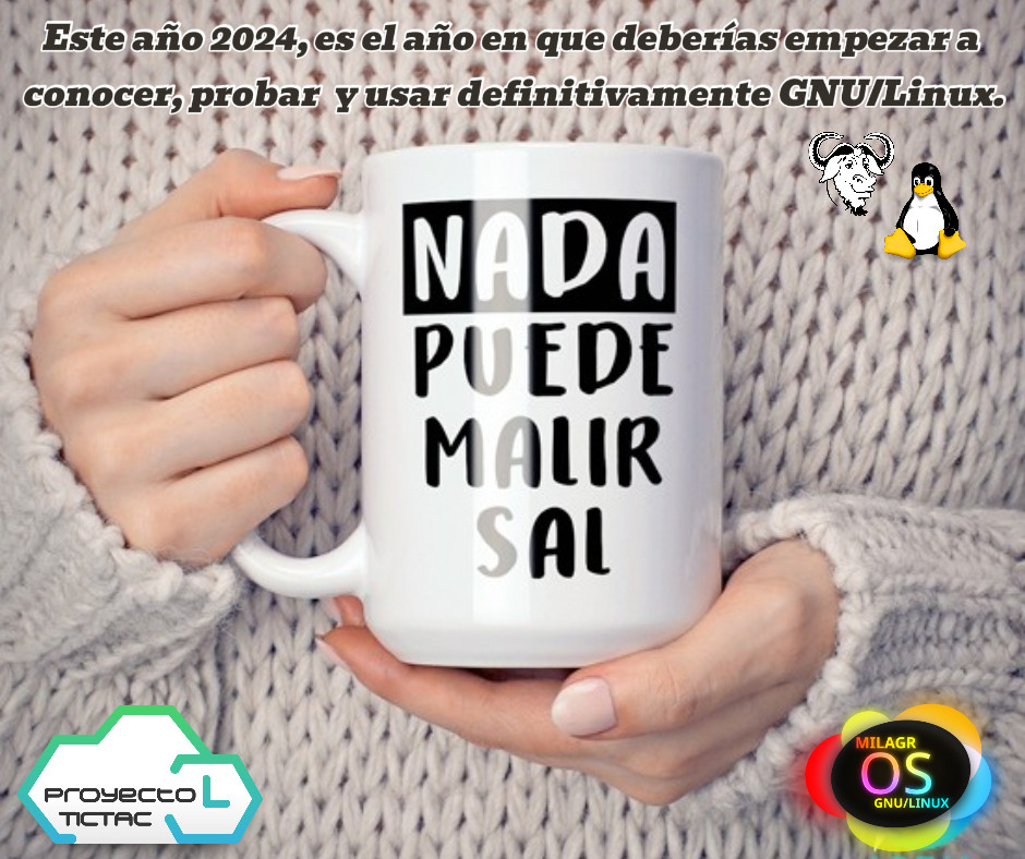 albertccs1976's tweet photo. #Linux #Linuxverso Nos falta poco para el 2024, aprovechémoslo al máximo. https://t.co/Kcaz2Elf6I
