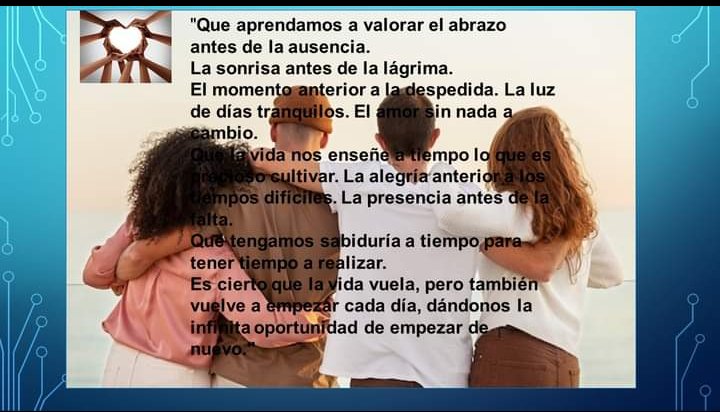 ApacfaP's tweet photo. Se termina el año…. y te das cuenta que la magia no es la ropa nueva, ni los regalos que llegan, la magia está en las personas que te rodean, en los abrazos y la mano amiga, la magia es vivir y disfrutar cada día, cada instante acompañado de tus seres queridos. https://t.co/FAmZAWMfIU