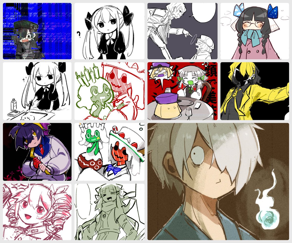 12月⛄ #今月描いた絵を晒そう 