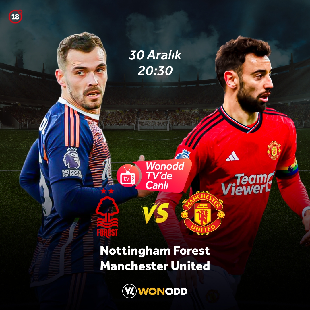 Günün maç keyfini Wonodd TV'de #Canlıizle! Yüksek oranla kazanmanın keyfini sür!

Nottingham 🆚 Manchester United

Güncel Giriş 🎯 bit.ly/wonoddguncelgi…
Telegram🎯 t.me/wonodd_resmi1

#wonodd #bahis #spor #iddaa #futbol #canliizle #premierlig #Manu #PL