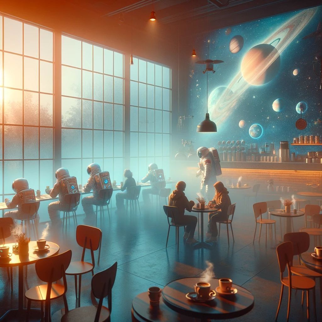 NotFredAgain_'s tweet image. Good morning, astronauts! 🚀🌙

Saturday&apos;s here, and it&apos;s time to explore new worlds (after a cup of coffee, of course). 

#SaturdayVibes #SpaceExplorer #coffeebreak