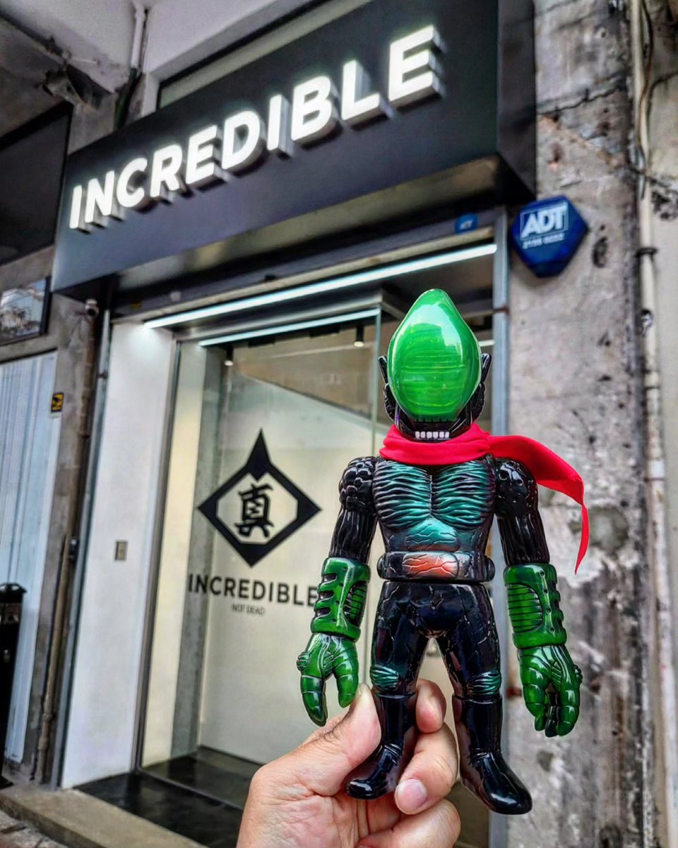 heattoy7's tweet photo. ⚡真頭 X INCREDIBLE⚡

#エイリマン #eiriman #alien
#リアルヘッド #rxh #真頭玩具 #realxhead #realhead #ソフビ #sofubi  #RHND #真頭不滅 #incrediblespecial #incredibleshophk https://t.co/Gt9FYvAKdZ