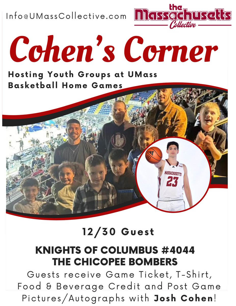 TheMassCo's tweet photo. GAME DAY! 🏀📈

🎧 Commonwealth Conversations with Dave Maclutsky 👉 https://t.co/vwKwuz3Fbq 🎙@NathanPStrauss 

🏀 Postgame event with @J11yden, @RyanMarcus55 &amp; @Jaylencurry0 

😊 Debut of @Josh_Cohen35 Cohens Corner 

#ZipEmUp 🏀📈 https://t.co/QCP9SzlBEk