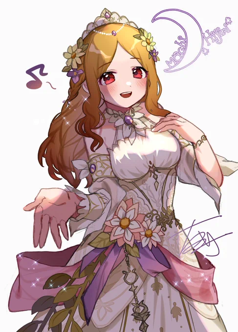 ブラン    望月聖[純白の聖女] #デレステ #アイマス 
