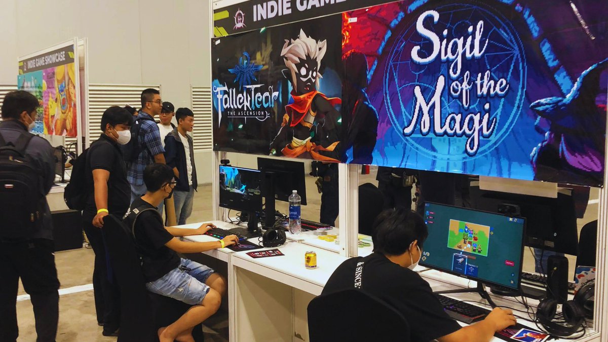 VirtualSEAsia's tweet photo. Discover some of the best indie games from Southeast Asia that we brought to @hobby_horizon in Vietnam!
https://t.co/ewRaOtf8xo
#HobbyHorizon #Vietnam #VirtualSEA https://t.co/ekNwzC2kyP