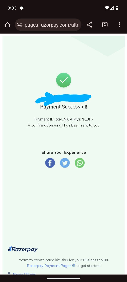 rammgkumar's tweet photo. @zoo_bear @AltNews Did my bit. Keep up the good work @zoo_bear https://t.co/xun6yoD0SO