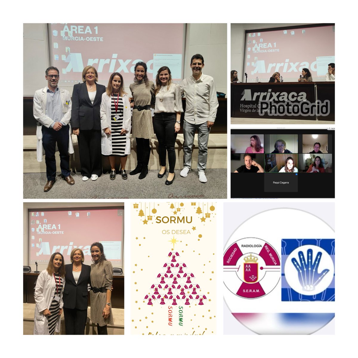 SORMU_RX's tweet photo. Este año 2023 hemos celebrado el curso de TC espectral,  y ya estamos organizando SERME 2025, que se celebrará en Murcia con la colaboración de SORMU. Feliz fin de año y al año que viene mas! #sormu @SERAM_RX @residentesSERAM @MskSerme @SermeMsk https://t.co/2beVQdCY1h