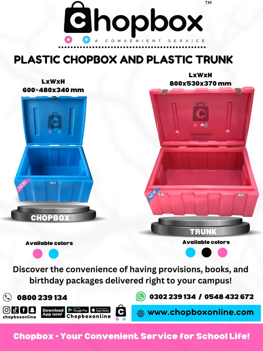1osofokojo's tweet photo. Chopbox made special and convenient! Get yours now!
#PlasticChopBox https://t.co/6afNC5cOYQ