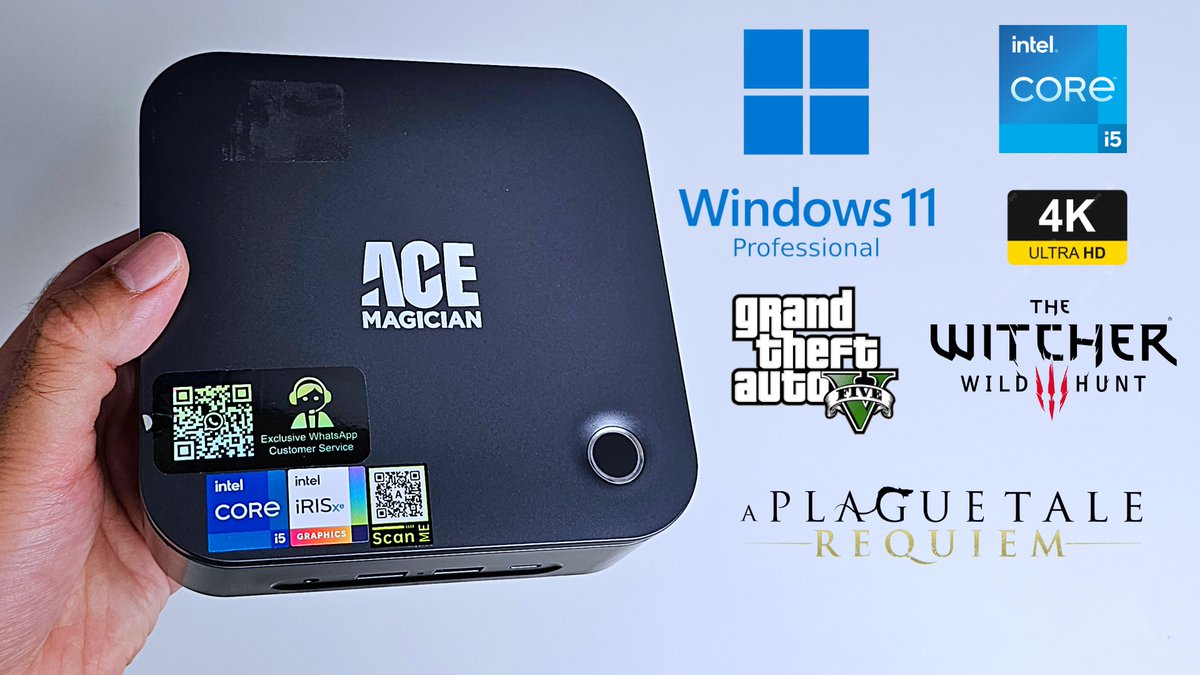 ChigzTechReview's tweet photo. NEW VIDEO: Unveiling the Magic: Ace Magician TK11 Mini PC Review - How Powerful is it?
➡️ https://t.co/4UXQ70n8xb
--
#AceMagician #TK11MiniPC #Review #Technology #Gaming #PC #Computers #TechReview #MiniPC #YouTubeReview #NewInTech #TechCommunity #pcgaming @Acemagic_MiniPC https://t.co/OuHUxK2TFp
