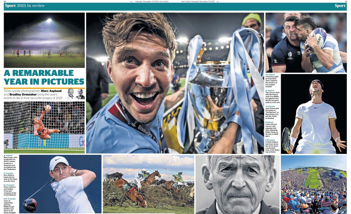 Lovely show of images in @TimesSport from @MarcAspland and @BradleyOrmesher well done chaps