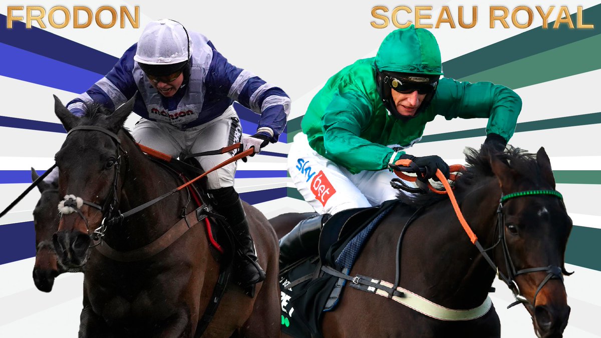 money_rider's tweet photo. 2 hero's of #NationalHunt Racing

#Frodon (Yesterday) @PFNicholls 
5⃣2⃣ Races
1⃣9⃣ Wins
3⃣ Grade 1's
&amp; Over 1m in Prize Money 

and #SceauRoyal today for Alan King
5⃣4⃣ Races
1⃣7⃣ Wins
1⃣ Grade 1
&amp; over 723k in Prize Money

 Now for a long and happy retirement...Thanks lads! https://t.co/qgtaAVXFBd